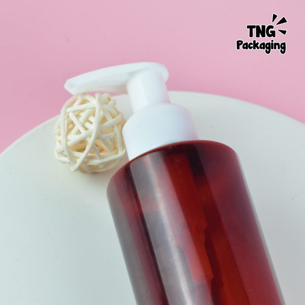 Botol Pump Plastik Coklat - 250 ml - Image 4
