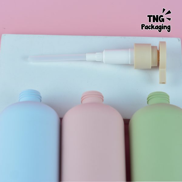 Botol Pump Plastik Pastel - 300 ml - Image 3