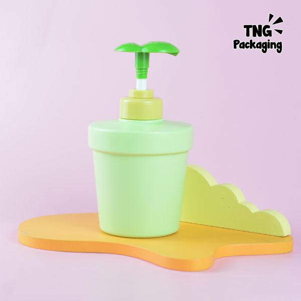 Botol Pump Pot Daun - 400 ml - Image 3
