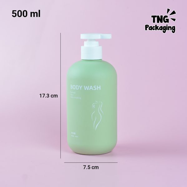 Botol Pump Hijau Body Wash - 500 ml - Image 6