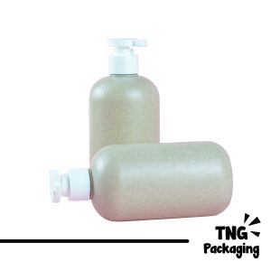 Botol Pump Semi Daur Ulang - 500 ml