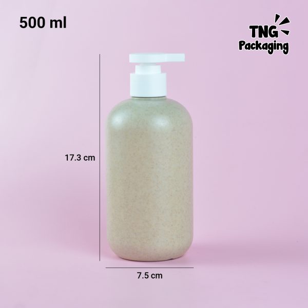 Botol Pump Semi Daur Ulang - 500 ml - Image 6