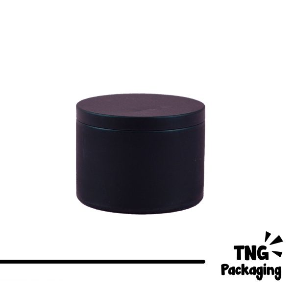 Jar Aluminium Hitam Inner Hitam