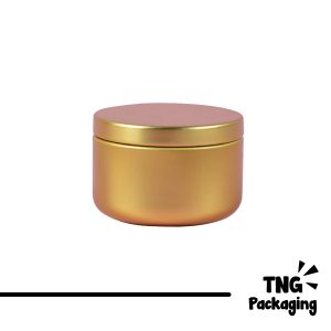 Jar Aluminium Gold Mini - 50 ml