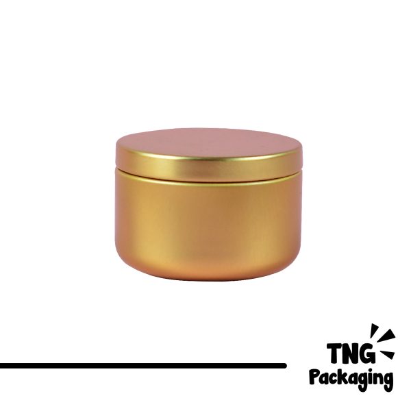 Jar Aluminium Gold Mini - 50 ml