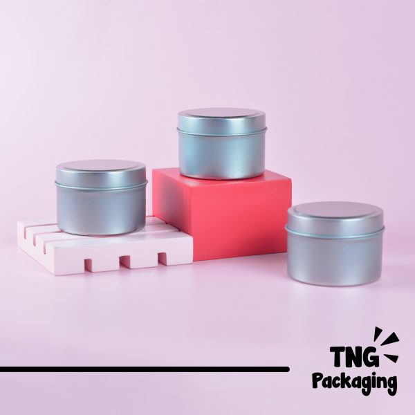 Jar Aluminium Silver -  60 ml - Image 2