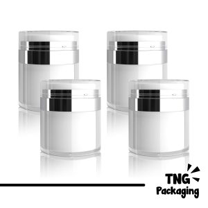 Pot Cream Airless Pump - 15ml 30ml 50ml 100ml