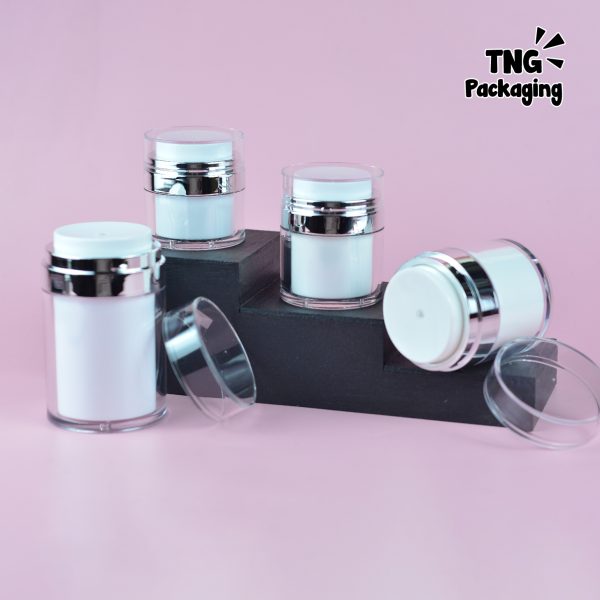 Pot Cream Airless Pump - 15ml 30ml 50ml 100ml - Image 5