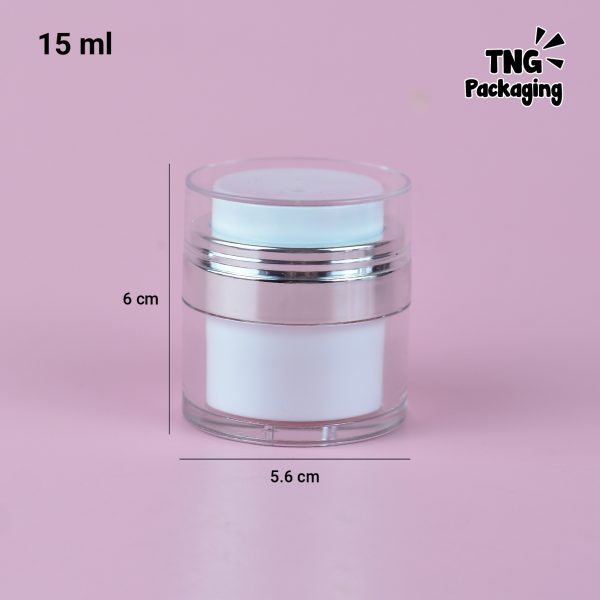 Pot Cream Airless Pump - 15ml 30ml 50ml 100ml - Image 6
