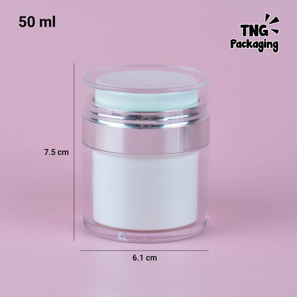 Pot Cream Airless Pump - 15ml 30ml 50ml 100ml - Image 8