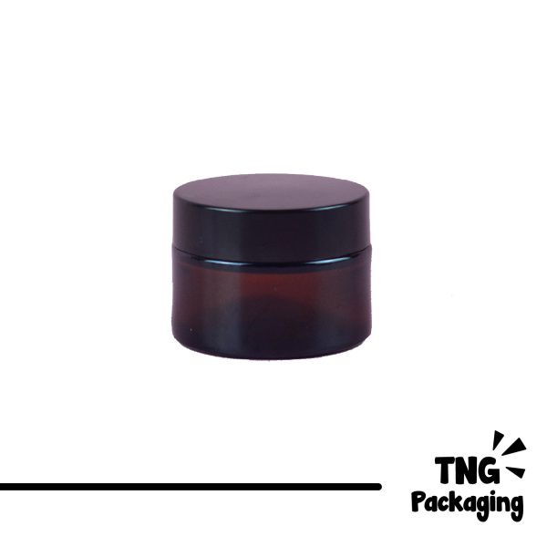 Pot Cream Kaca Amber - 30 ml