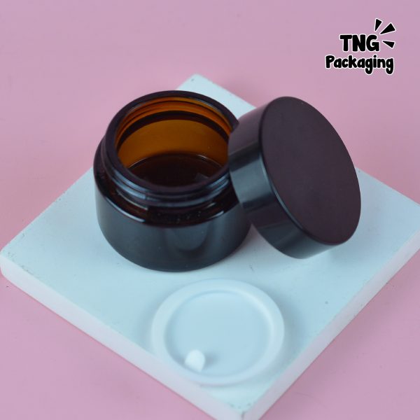 Pot Cream Kaca Amber - 30 ml - Image 6