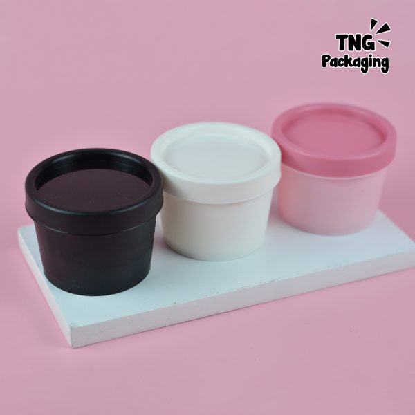 Pot Plastik + Inner Lid - 100 gr - Image 5