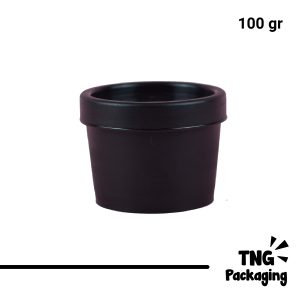 Pot Plastik + Inner Lid - 100 gr