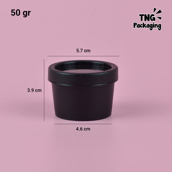 Pot Plastik + Inner Lid - 50 gr - Image 6