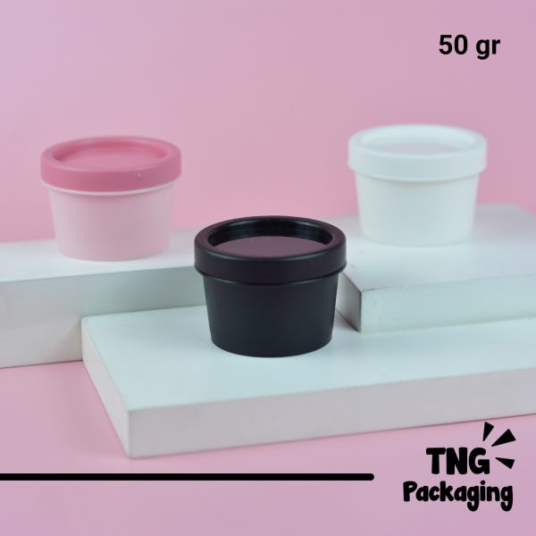 Pot Plastik + Inner Lid - 50 gr - Image 2