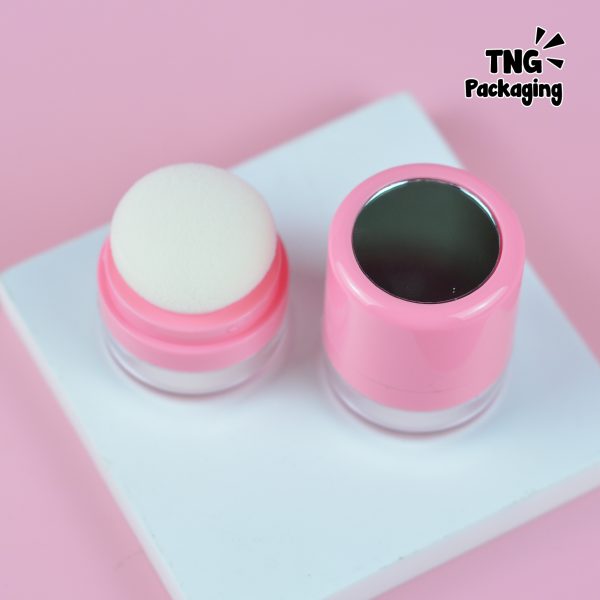 Wadah Bedak Tabur Travel Pink - 5 gr 10 gr - Image 8