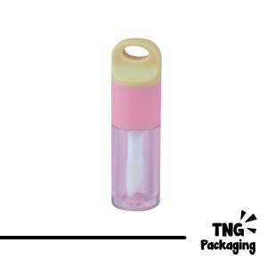 Wadah Lipcare Acrylic Tutup Handle - 4 ml 6 ml