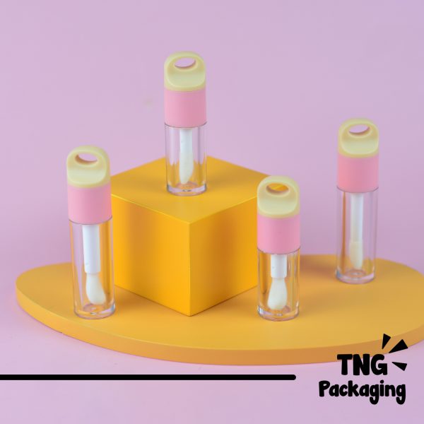 Wadah Lipcare Acrylic Tutup Handle - 4 ml 6 ml - Image 2