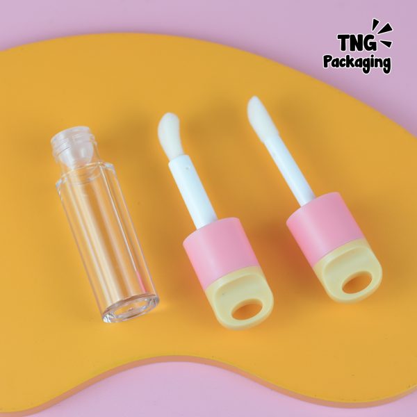 Wadah Lipcare Acrylic Tutup Handle - 4 ml 6 ml - Image 3