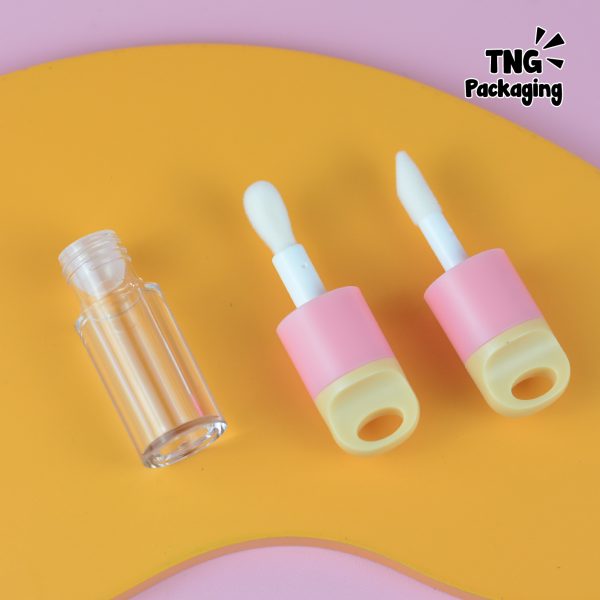 Wadah Lipcare Acrylic Tutup Handle - 4 ml 6 ml - Image 4