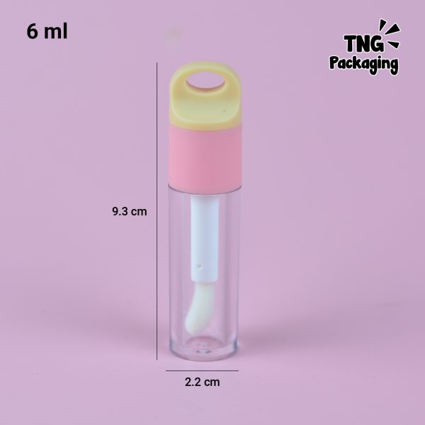 Wadah Lipcare Acrylic Tutup Handle - 4 ml 6 ml - Image 6