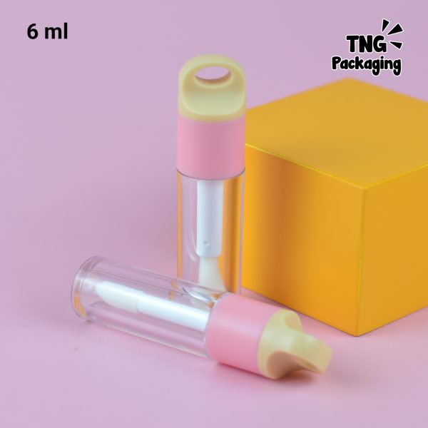 Wadah Lipcare Acrylic Tutup Handle - 4 ml 6 ml - Image 8