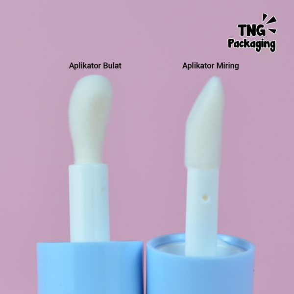 Wadah Lipcare Acrylic Tutup Bulat - 4 ml - Image 4