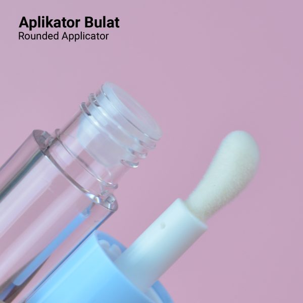 Wadah Lipcare Acrylic Tutup Bulat - 4 ml - Image 5