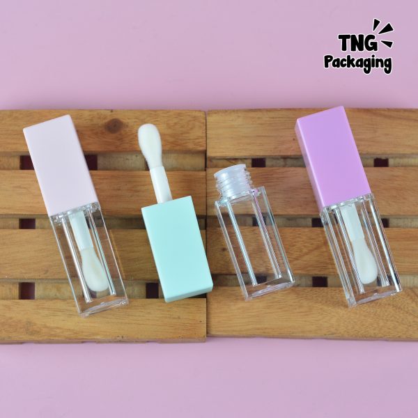 Wadah Lipcare Acrylic Kotak - 5 ml - Image 3