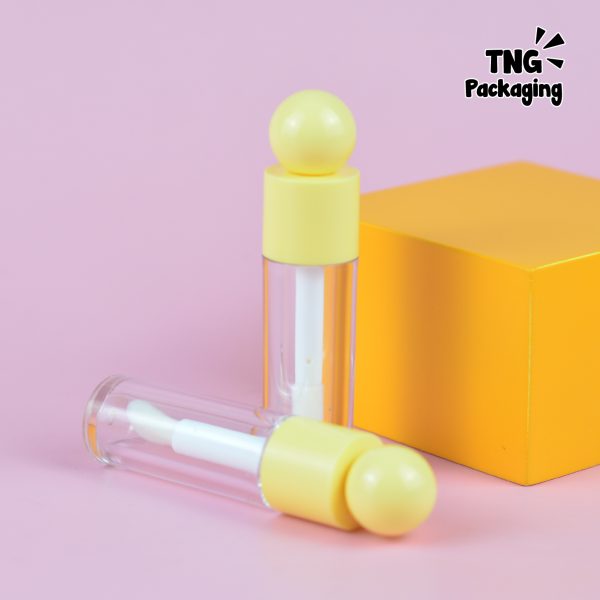 Wadah Lipcare Acrylic Tutup Bulat - 6 ml - Image 9