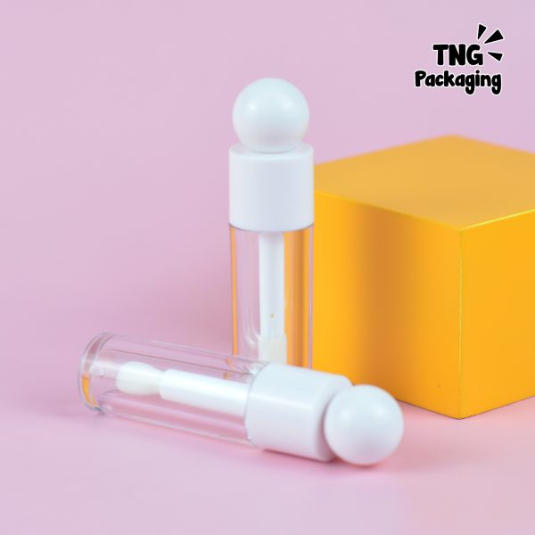 Wadah Lipcare Acrylic Tutup Bulat - 6 ml - Image 10
