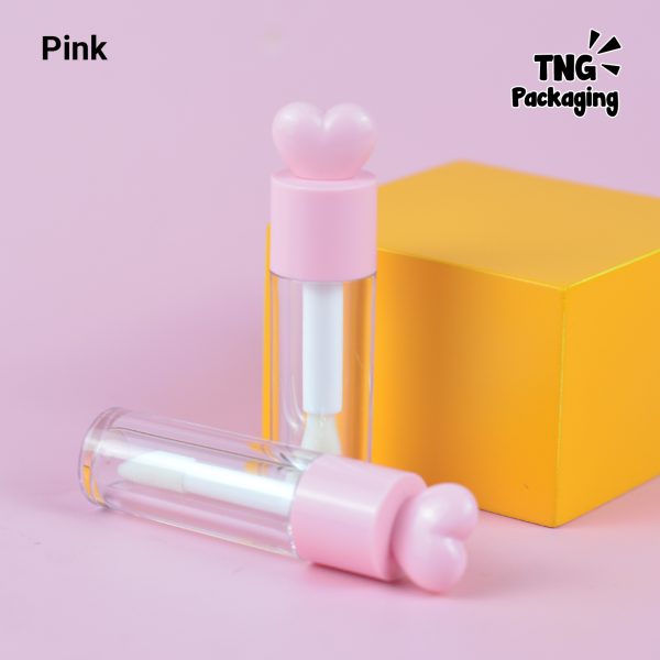 Wadah Lipcare Acrylic Tutup Hati - 6 ml - Image 12