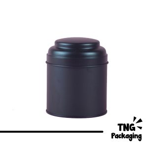 Jar Aluminium Hitam Tutup Jamur