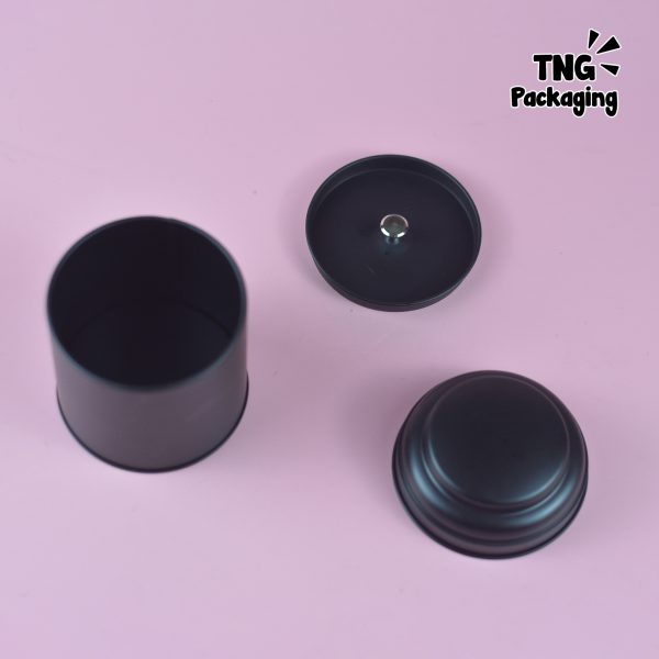 Jar Aluminium Hitam Tutup Jamur - Image 4