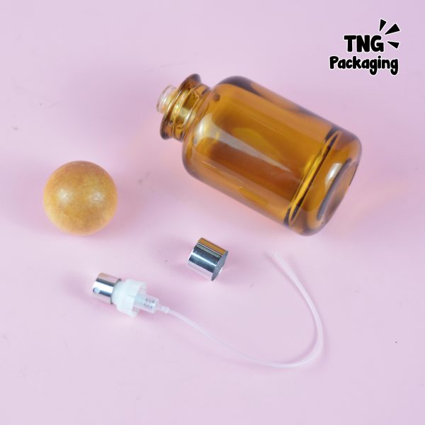 [SEMI PRESS] Botol Parfum Coklat Tutup Kayu - 30 ml 50 ml 100 ml - Image 11
