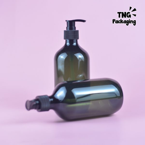 Botol Pump Plastik Hijau - 500 ml - Image 3