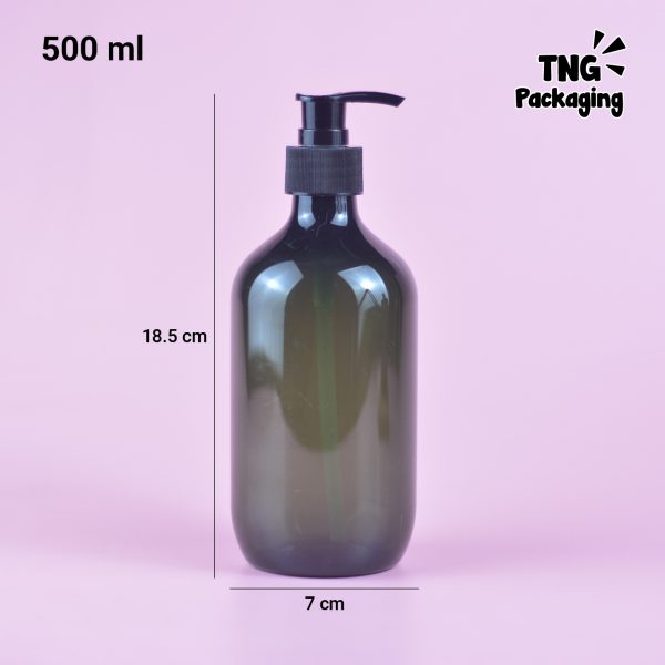 Botol Pump Plastik Hijau - 500 ml - Image 6